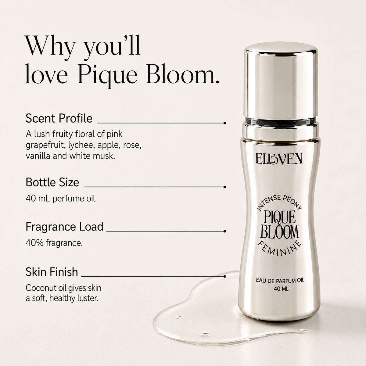 Pique Bloom Extrait Perfume Oil