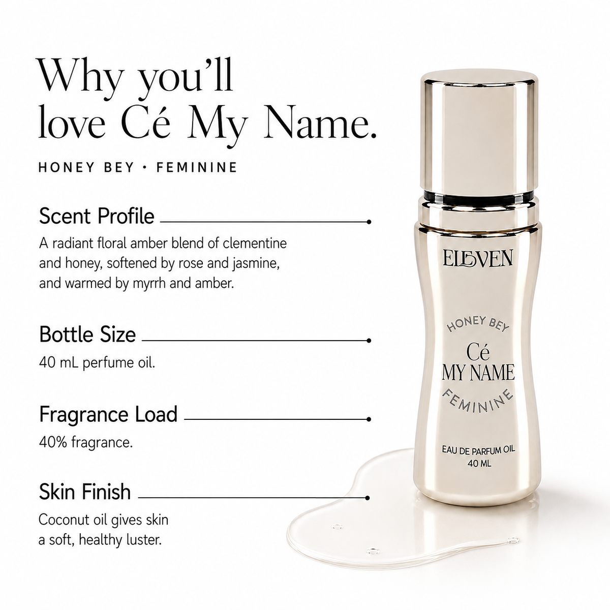 Cé My Name Perfume Oil